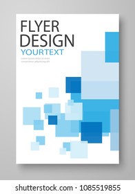 Flyer design - Vector business.  Can be use for publishing, print and  presentation. Vector. Eps 10. Poster template.