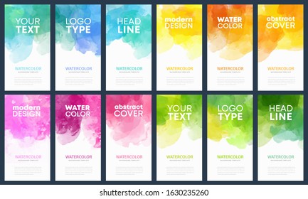 flyer or flag pattern design pack set with watercolor background handy for any project where a platter of color makes the difference colour group colourful abstract background scene pile colorful righ