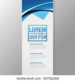 Flyer Headline design. Paper icon. Colorful design