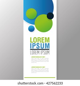 Flyer Headline design. Paper icon. Colorful design