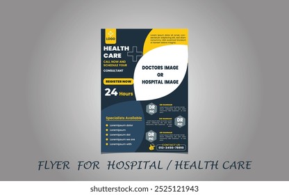 Flyer For Health Care or Hospital.