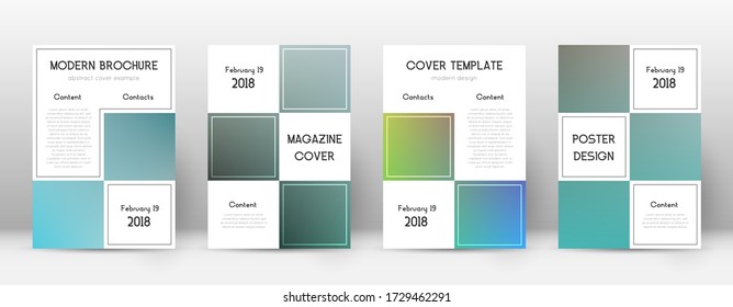 Flyer layout. Business extraordinary template for Brochure, Annual Report, Magazine, Poster, Corporate Presentation, Portfolio, Flyer. Adorable color transition cover page.