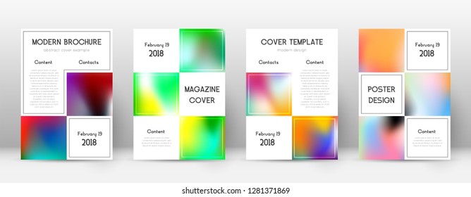 Flyer layout. Business great template for Brochure, Annual Report, Magazine, Poster, Corporate Presentation, Portfolio, Flyer. Adorable colorful cover page.