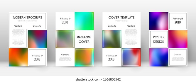 Flyer layout. Business ideal template for Brochure, Annual Report, Magazine, Poster, Corporate Presentation, Portfolio, Flyer. Adorable colorful cover page.