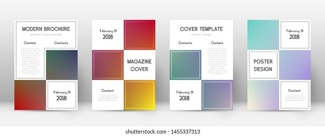 Flyer layout. Business mind-blowing template for Brochure, Annual Report, Magazine, Poster, Corporate Presentation, Portfolio, Flyer. Adorable gradient cover page.