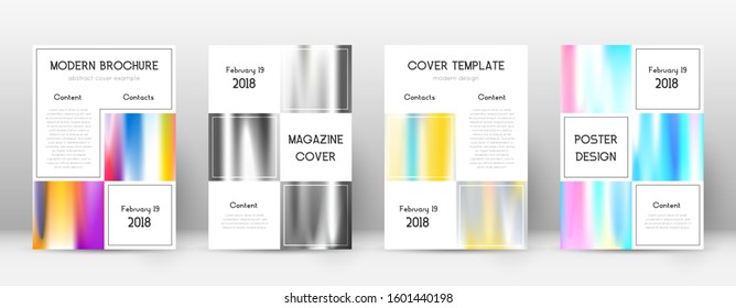 Flyer layout. Business stylish template for Brochure, Annual Report, Magazine, Poster, Corporate Presentation, Portfolio, Flyer. Adorable lines cover page.