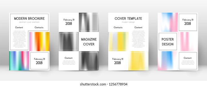 Flyer layout. Business sublime template for Brochure, Annual Report, Magazine, Poster, Corporate Presentation, Portfolio, Flyer. Adorable lines cover page.