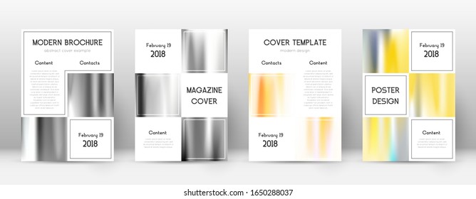 Flyer layout. Business uncommon template for Brochure, Annual Report, Magazine, Poster, Corporate Presentation, Portfolio, Flyer. Adorable lines cover page.