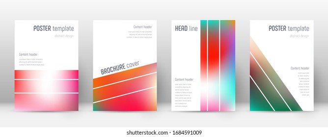 Flyer layout. Geometric energetic template for Brochure, Annual Report, Magazine, Poster, Corporate Presentation, Portfolio, Flyer. Alive bright cover page.