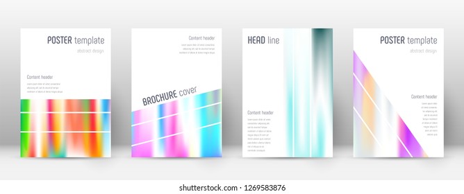 Flyer layout. Geometric lively template for Brochure, Annual Report, Magazine, Poster, Corporate Presentation, Portfolio, Flyer. Alluring lines cover page.