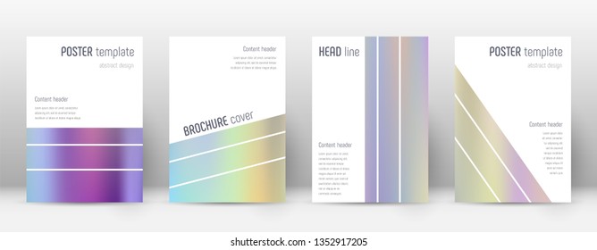 Flyer layout. Geometric remarkable template for Brochure, Annual Report, Magazine, Poster, Corporate Presentation, Portfolio, Flyer. Alive color gradients cover page.