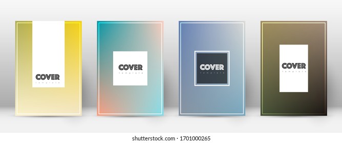 Flyer layout. Hipster incredible template for Brochure, Annual Report, Magazine, Poster, Corporate Presentation, Portfolio, Flyer. Amazing color transition cover page.