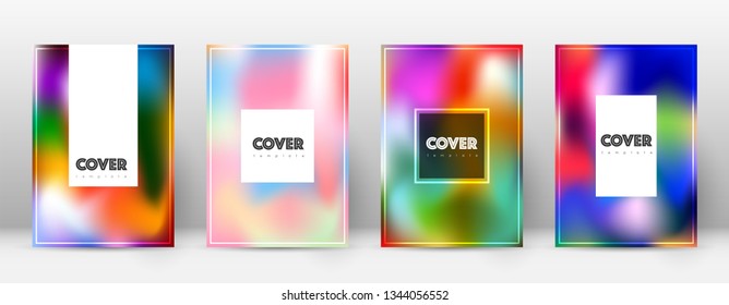 Flyer layout. Hipster original template for Brochure, Annual Report, Magazine, Poster, Corporate Presentation, Portfolio, Flyer. Amazing colorful cover page.