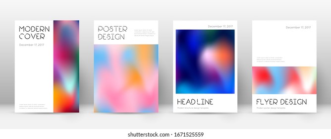 Flyer layout. Minimal divine template for Brochure, Annual Report, Magazine, Poster, Corporate Presentation, Portfolio, Flyer. Appealing colorful cover page.