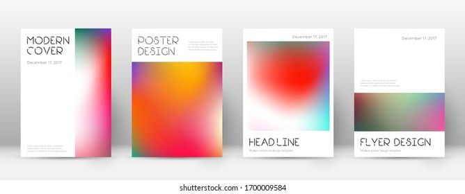 Flyer layout. Minimal indelible template for Brochure, Annual Report, Magazine, Poster, Corporate Presentation, Portfolio, Flyer. Amusing bright cover page.