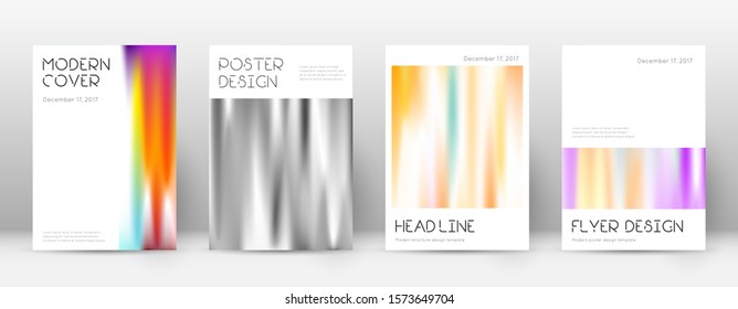 Flyer layout. Minimal original template for Brochure, Annual Report, Magazine, Poster, Corporate Presentation, Portfolio, Flyer. Appealing lines cover page.