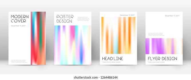 Flyer layout. Minimal resplendent template for Brochure, Annual Report, Magazine, Poster, Corporate Presentation, Portfolio, Flyer. Appealing lines cover page.