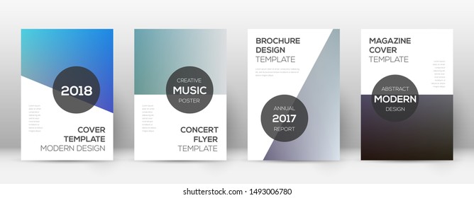 Flyer layout. Modern eminent template for Brochure, Annual Report, Magazine, Poster, Corporate Presentation, Portfolio, Flyer. Attractive color transition cover page.