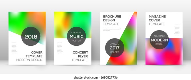 Flyer layout. Modern magnetic template for Brochure, Annual Report, Magazine, Poster, Corporate Presentation, Portfolio, Flyer. Attractive colorful cover page.