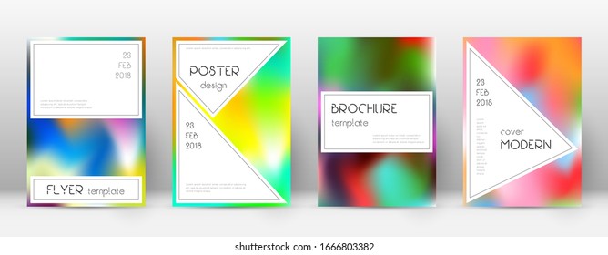 Flyer layout. Stylish comely template for Brochure, Annual Report, Magazine, Poster, Corporate Presentation, Portfolio, Flyer. Awesome colorful cover page.