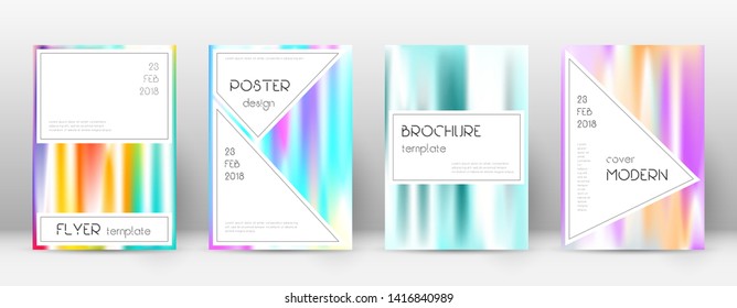 Flyer layout. Stylish magnificent template for Brochure, Annual Report, Magazine, Poster, Corporate Presentation, Portfolio, Flyer. Awesome lines cover page.