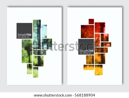 flyer layout template vector brochure background のベクター画像素材