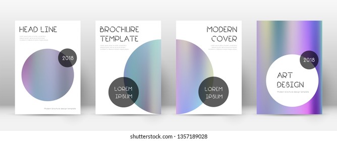 Flyer layout. Trendy grand template for Brochure, Annual Report, Magazine, Poster, Corporate Presentation, Portfolio, Flyer. Beauteous color gradients cover page.
