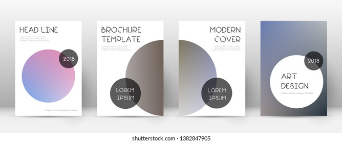 Flyer layout. Trendy imaginative template for Brochure, Annual Report, Magazine, Poster, Corporate Presentation, Portfolio, Flyer.  