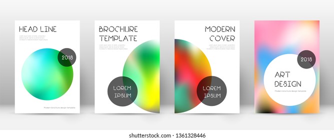 Flyer layout. Trendy sublime template for Brochure, Annual Report, Magazine, Poster, Corporate Presentation, Portfolio, Flyer. Beauteous colorful cover page.