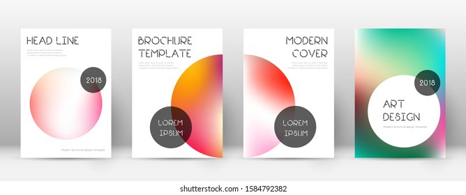 Flyer layout. Trendy worthy template for Brochure, Annual Report, Magazine, Poster, Corporate Presentation, Portfolio, Flyer. Awesome bright cover page.