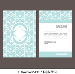 Flyer, leaflet, booklet layout. Editable design template. A4 2-fold brochure with abstract elements, infographics