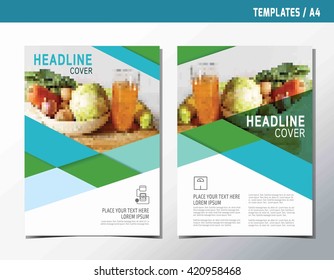 flyer leaflet brochure template A4 size design.
abstract  flat vector modern multipurpose style.
annual report book cover layout.