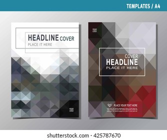 flyer leaflet brochure template A4 size design.abstract flat vector modern multipurpose style.annual report book cover layout. business branding concept.