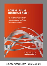flyer and magazine cover template
