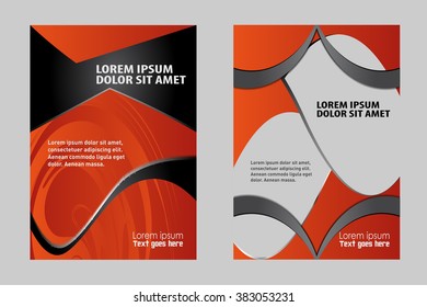 flyer and magazine cover template

