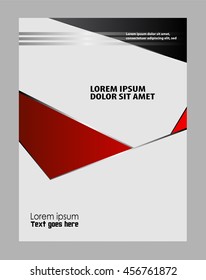 flyer and magazine cover template
