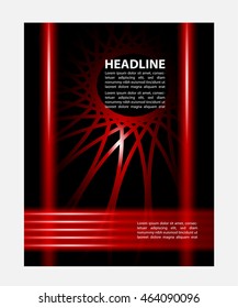 flyer and magazine cover template
