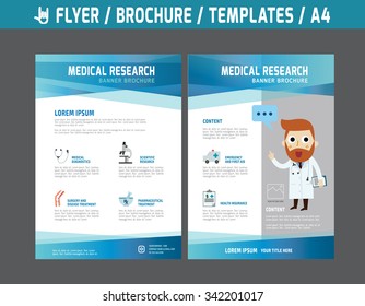 Flyer Multipurpose Design Vector Template In A4 Size.
Templates Or Banners For Medical And Health Care Concept.
Abstract Brochure Modern Style.
Wellness Marketing  Illustration.