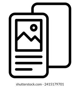 Flyer object vector illustration business marketing