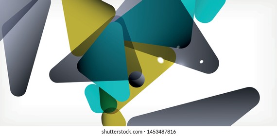 Flyer on white backdrop. Simple design background. Retro style background. Vector abstract graphic design.