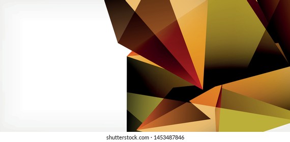 Flyer on white backdrop. Simple design background. Retro style background. Vector abstract graphic design.