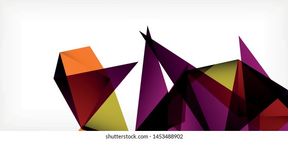 Flyer on white backdrop. Simple design background. Retro style background. Vector abstract graphic design.