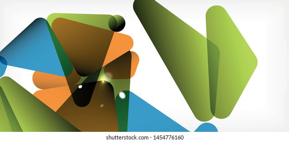 Flyer on white backdrop. Simple design background. Retro style background. Vector abstract graphic design.