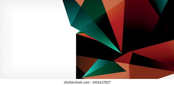 Flyer on white backdrop. Simple design background. Retro style background. Vector abstract graphic design.