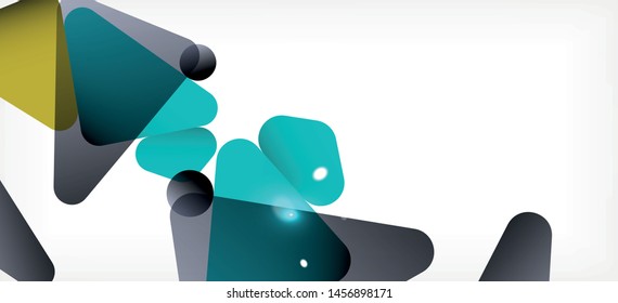 Flyer on white backdrop. Simple design background. Retro style background. Vector abstract graphic design.