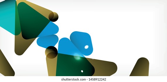 Flyer on white backdrop. Simple design background. Retro style background. Vector abstract graphic design.