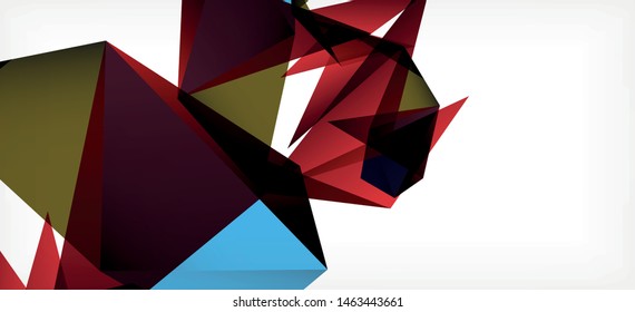 Flyer on white backdrop. Simple design background. Retro style background. Vector abstract graphic design.