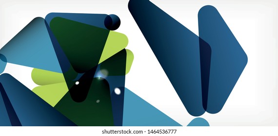 Flyer on white backdrop. Simple design background. Retro style background. Vector abstract graphic design.
