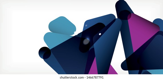 Flyer on white backdrop. Simple design background. Retro style background. Vector abstract graphic design.