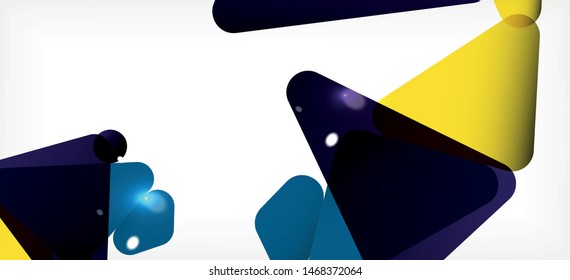 Flyer on white backdrop. Simple design background. Retro style background. Vector abstract graphic design.